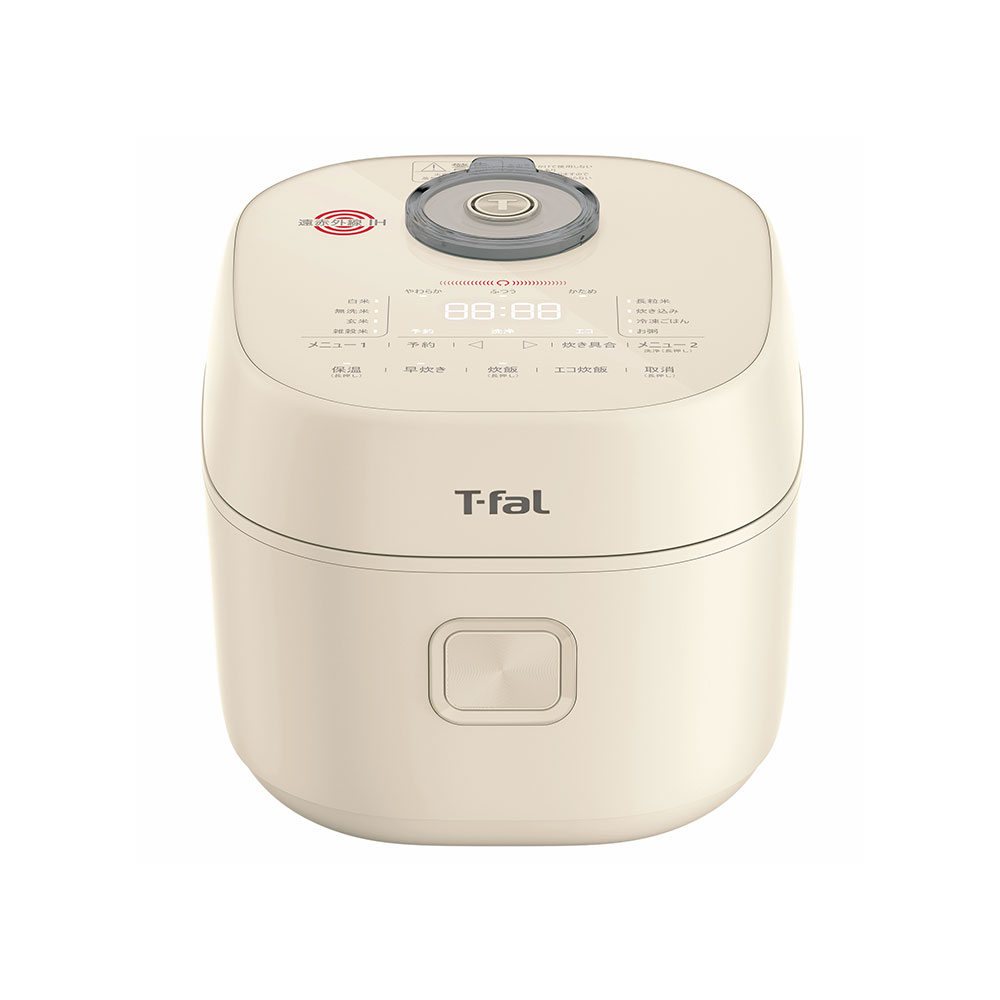 T−FAL ザライス 遠赤外線IH炊飯器 ザ・ライス 遠赤外線IH炊飯器エッセンシャル 5.5合 アイボリー
