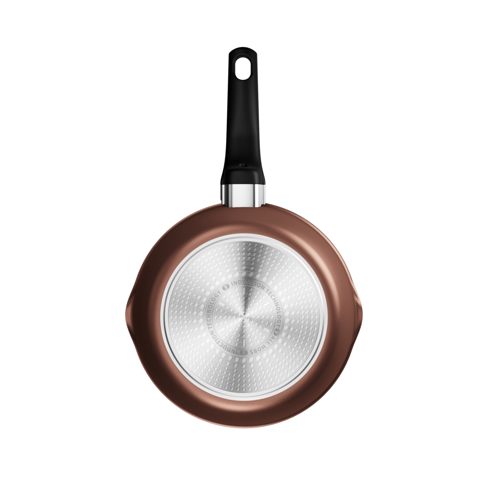 モカ　２点 IHチタン・エクセレンス モカ マルチパン22cm G17217