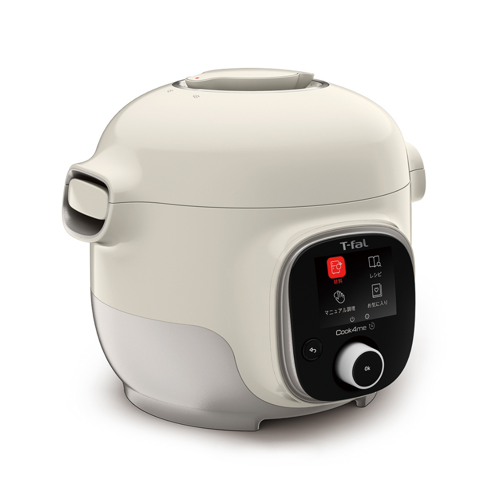 キッチン家電 Tefal Cook4me 失敗しない、おまかせ調理。レシピ内蔵タイプの電気圧力鍋クック