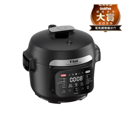 ラクラ・クッカー プロ 自動調理鍋 ブラック（圧力機能付き） CY3818J0