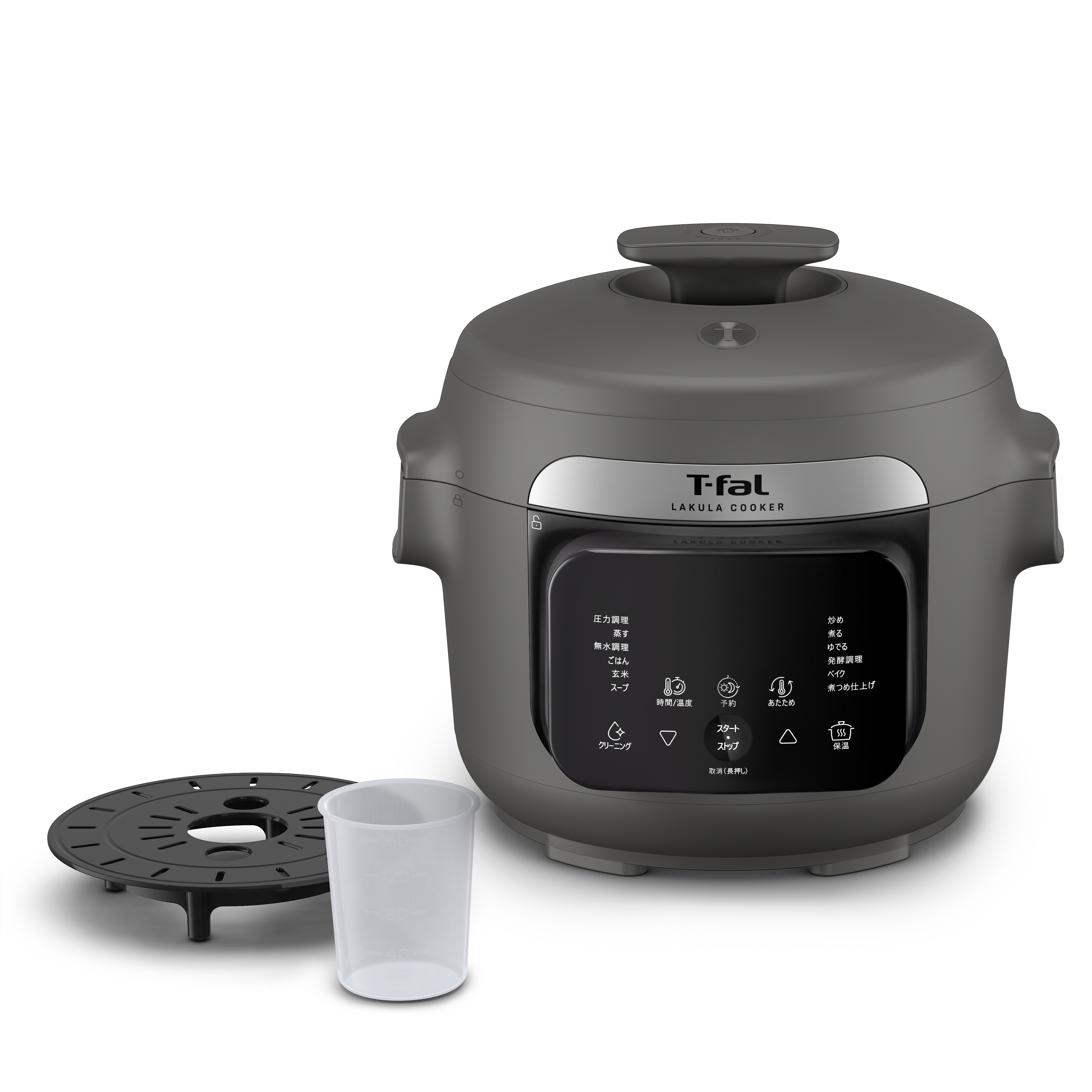 T-fal 電気圧力鍋(値下げ可能) T-fal ティファール ラクラクッカー旨み 電気圧力鍋 4L ホワイト
